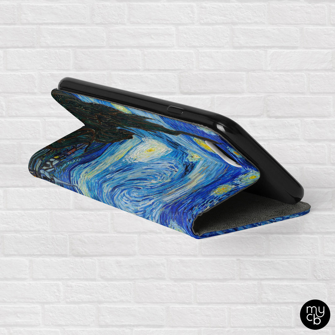 Vincent van Gogh's Starry Night Wallet Phone Case