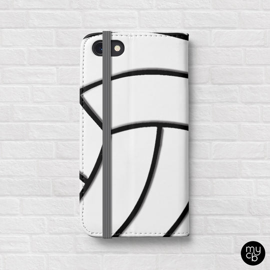 Volleyball Wallet Phone Case