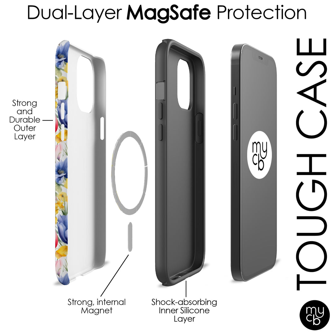 Watercolor Floral MagSafe Phone Case