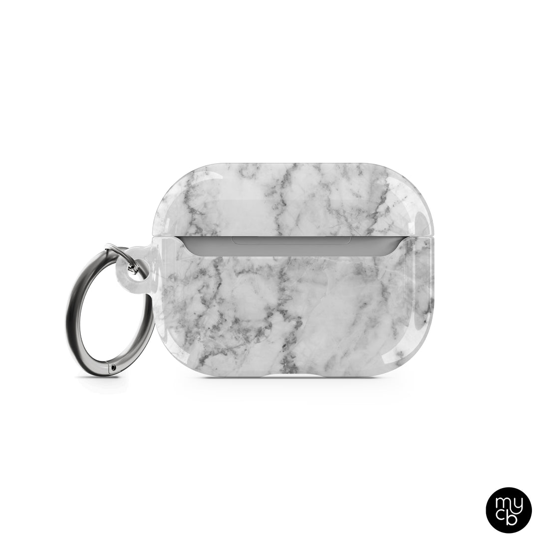 White Marble AirPods Case