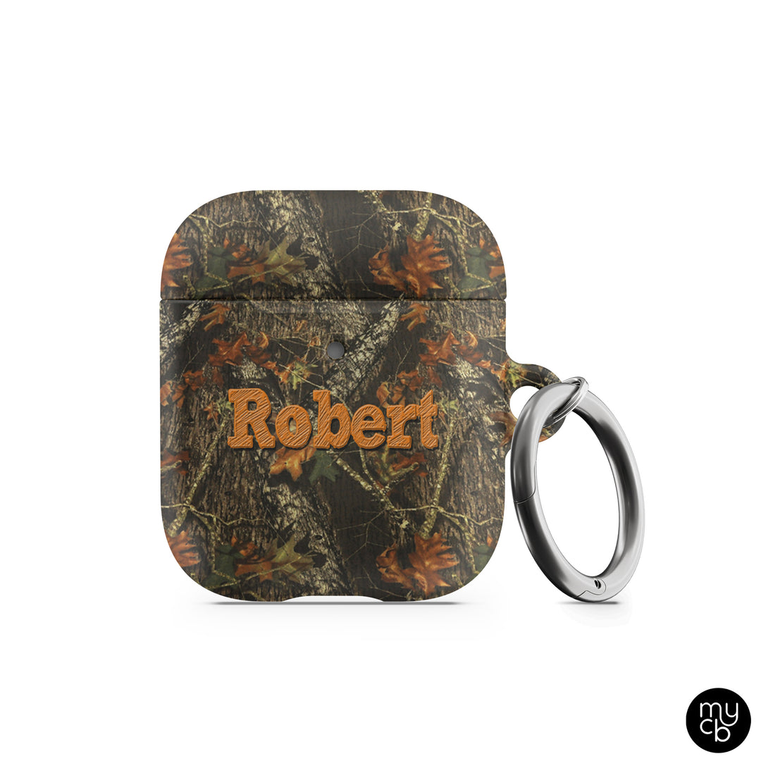 Wood Camo AirPods Case