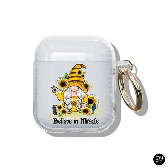 Believe in Miracles Clear AirPods Case