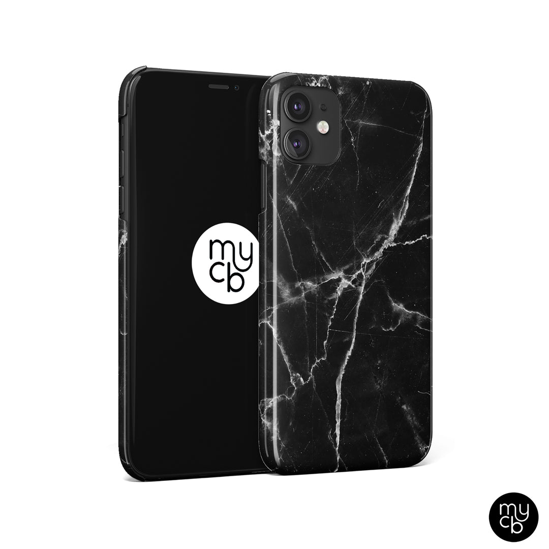 Black Marble Phone Case