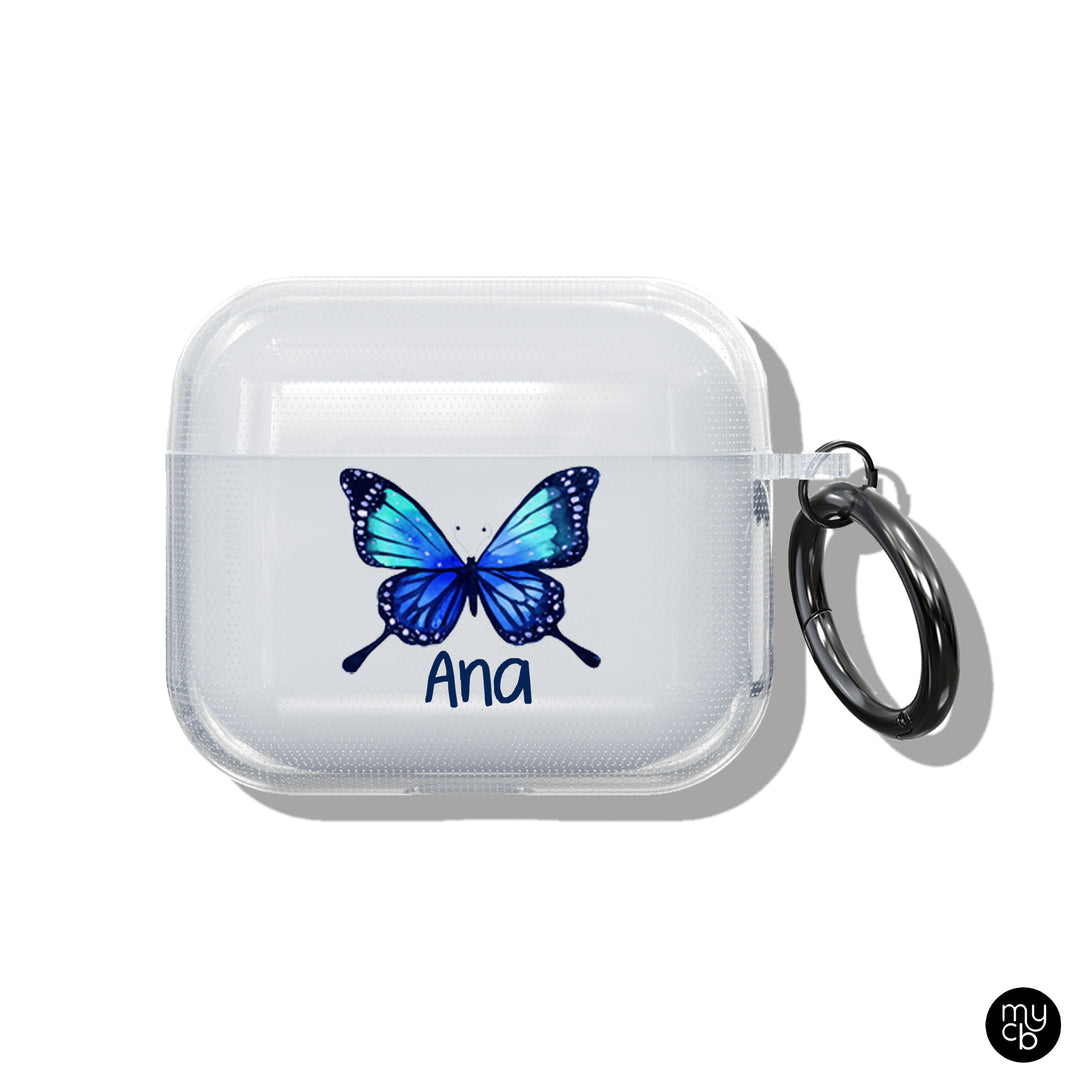 Butterfly Clear AirPods Case