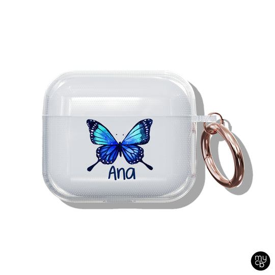 Butterfly Clear AirPods Case