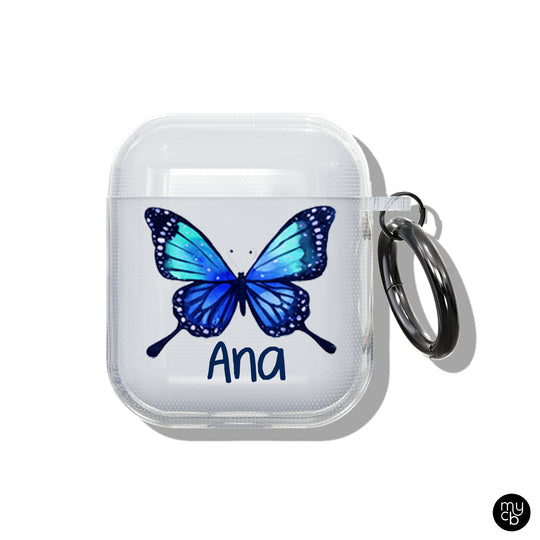 Butterfly Clear AirPods Case