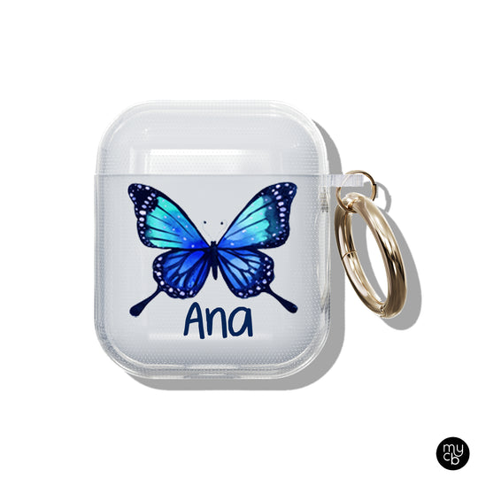 Butterfly Clear AirPods Case