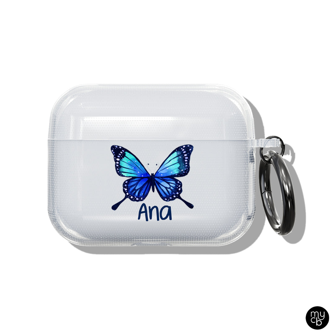 Butterfly Clear AirPods Case