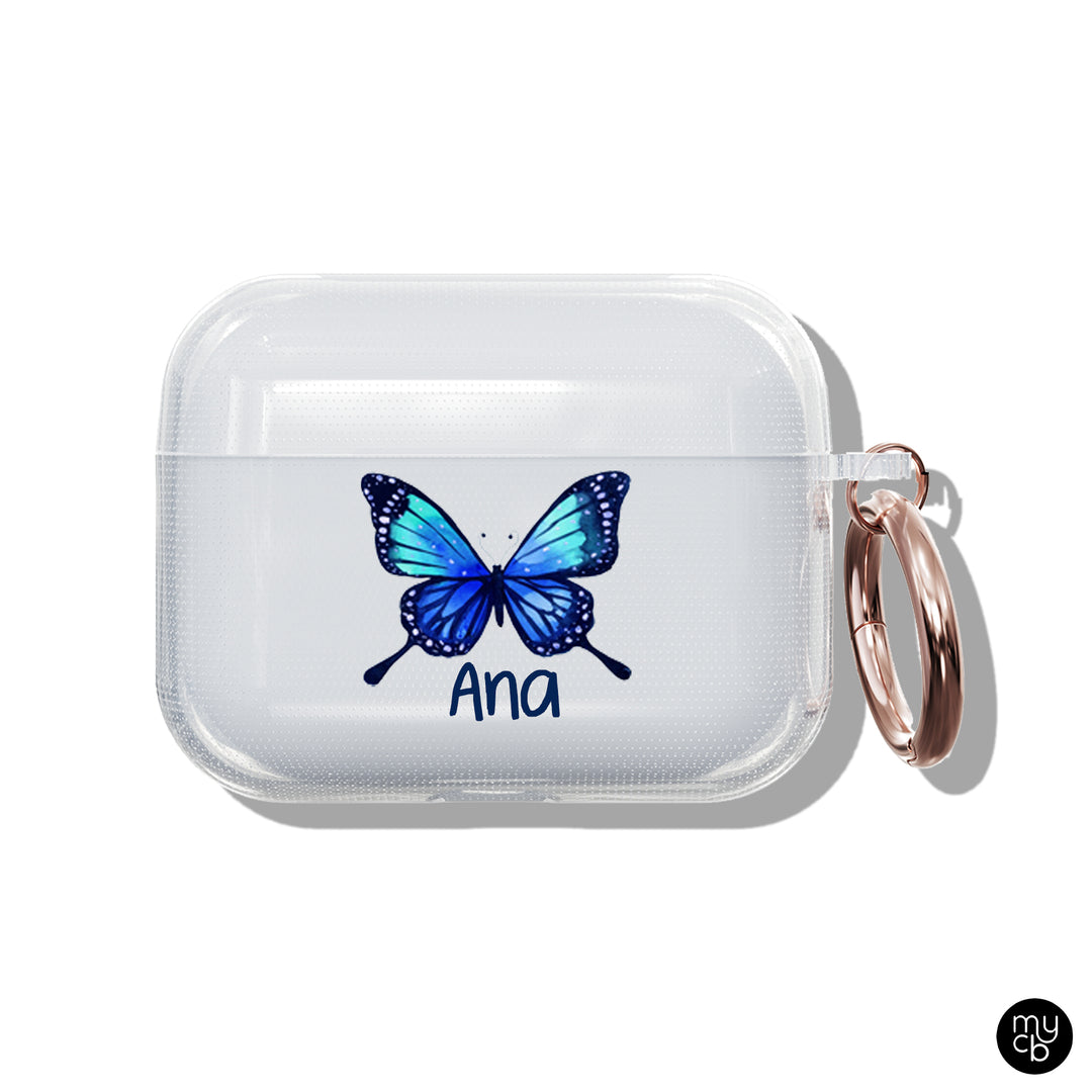 Butterfly Clear AirPods Case