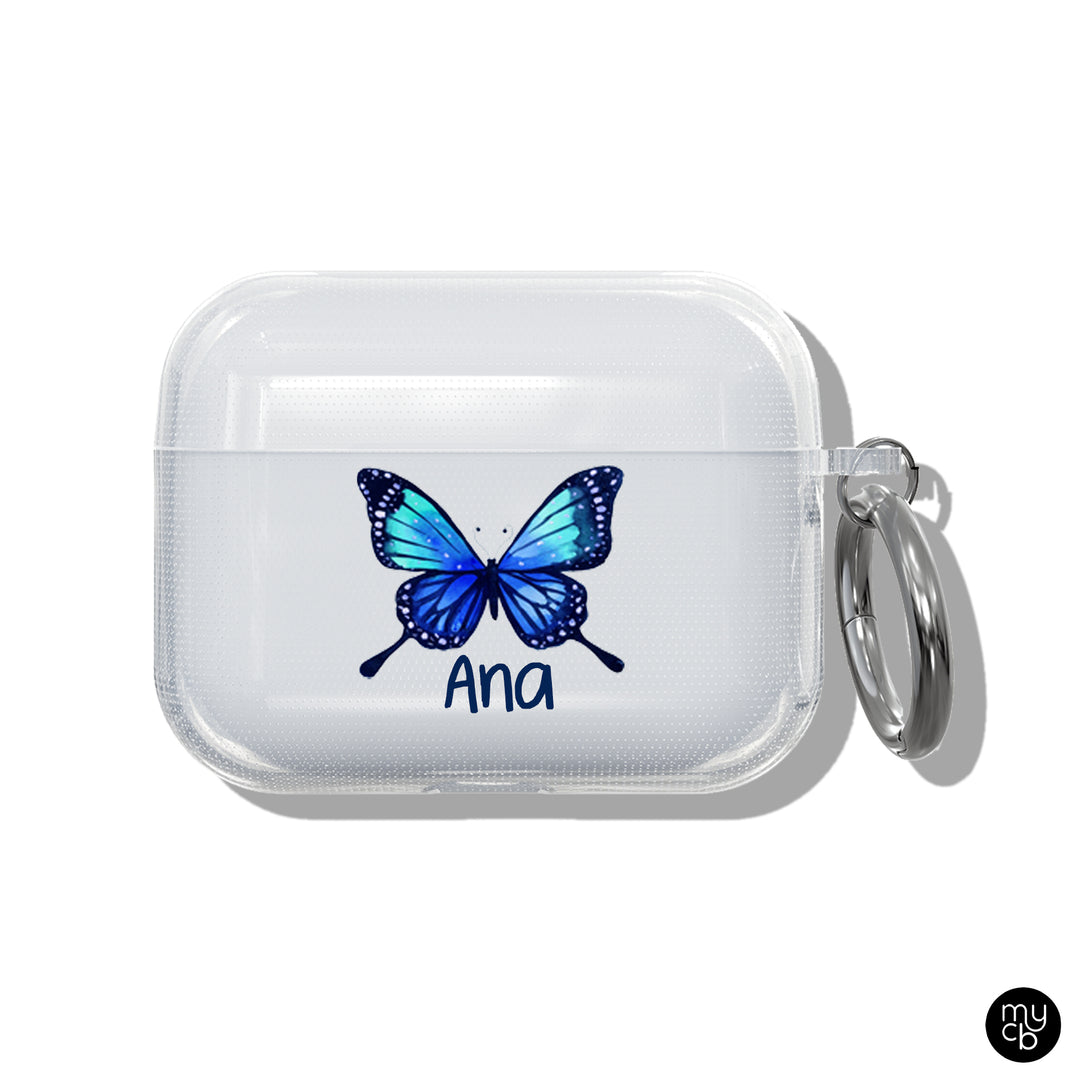 Butterfly Clear AirPods Case