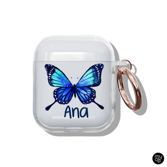 Butterfly Clear AirPods Case