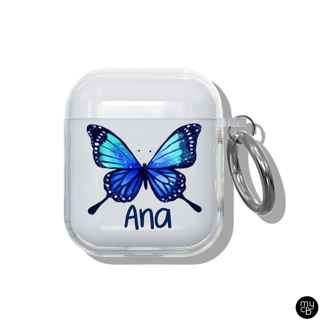 Butterfly Clear AirPods Case