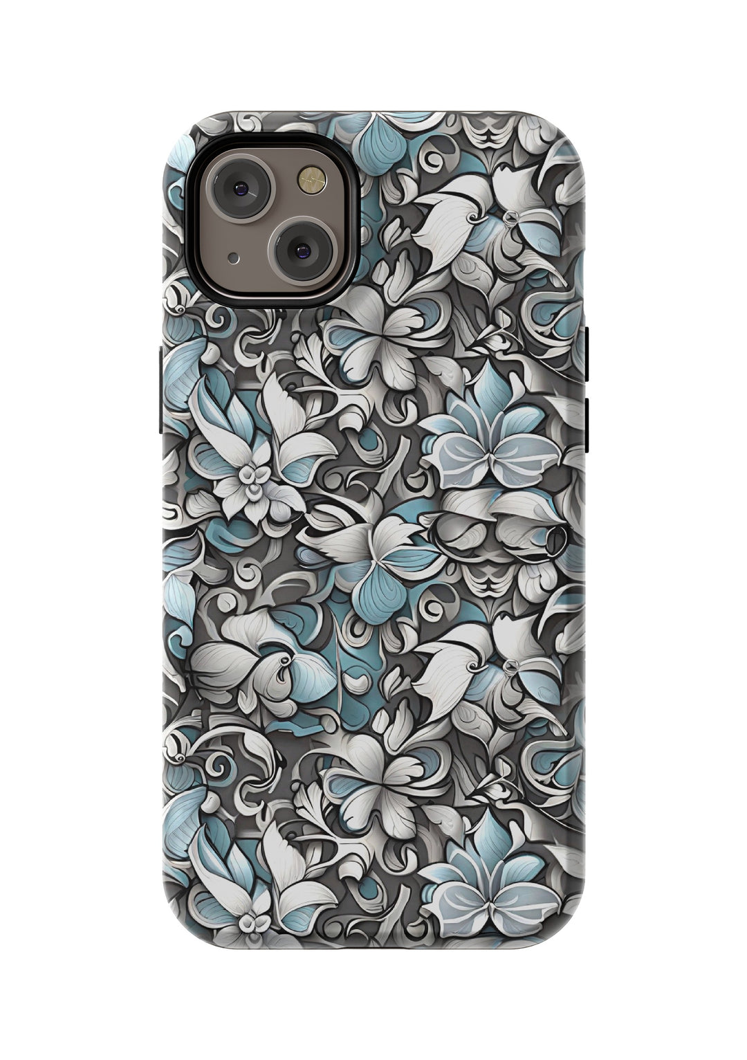 Abstract Floral MagSafe Phone Case