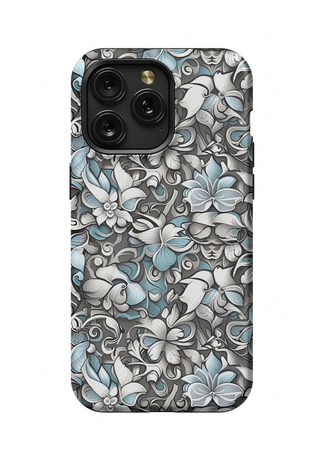 Abstract Floral MagSafe Phone Case