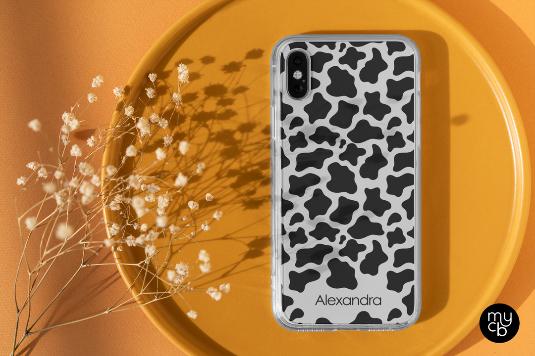 Cow Clear Phone Case