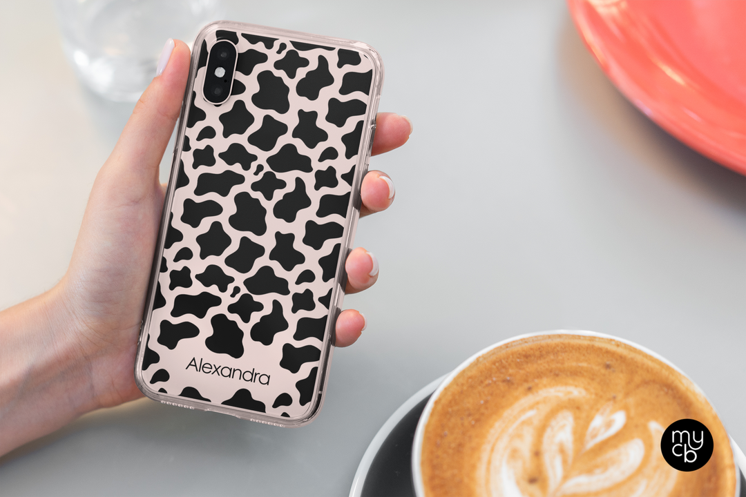 Cow Clear Phone Case