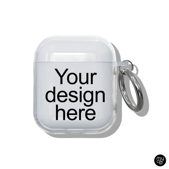 Custom Clear AirPods Case