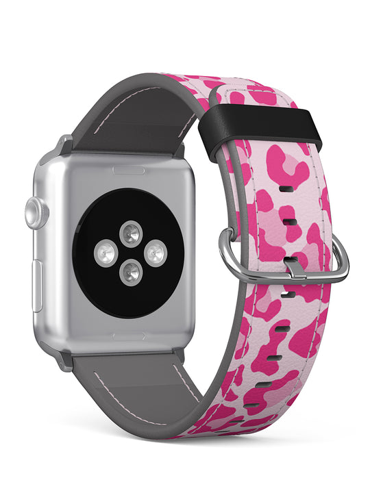 Pink Cheetah in the Wild | Apple Watch Band